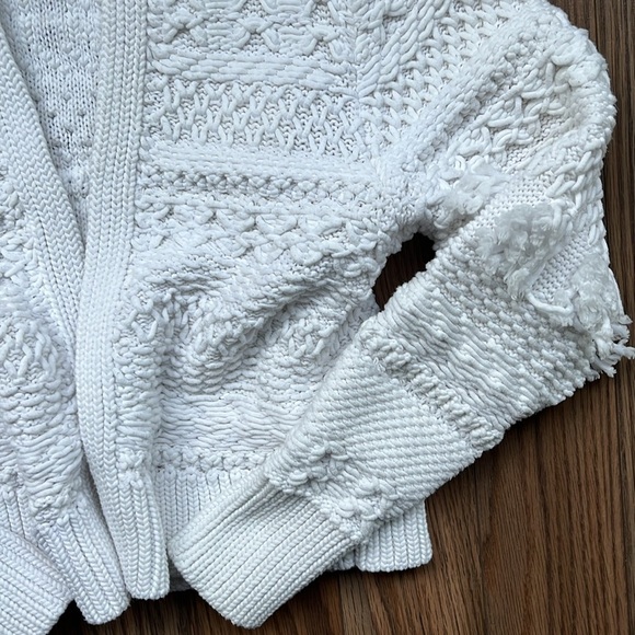 LOU & GREY Cotton Blend Boho Cardigan oversized XXS-S - Picture 4 of 11